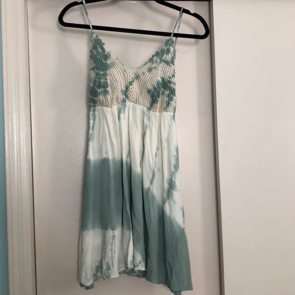 Beautiful tie-dye mini dress